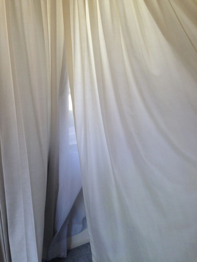 Curtains window interior