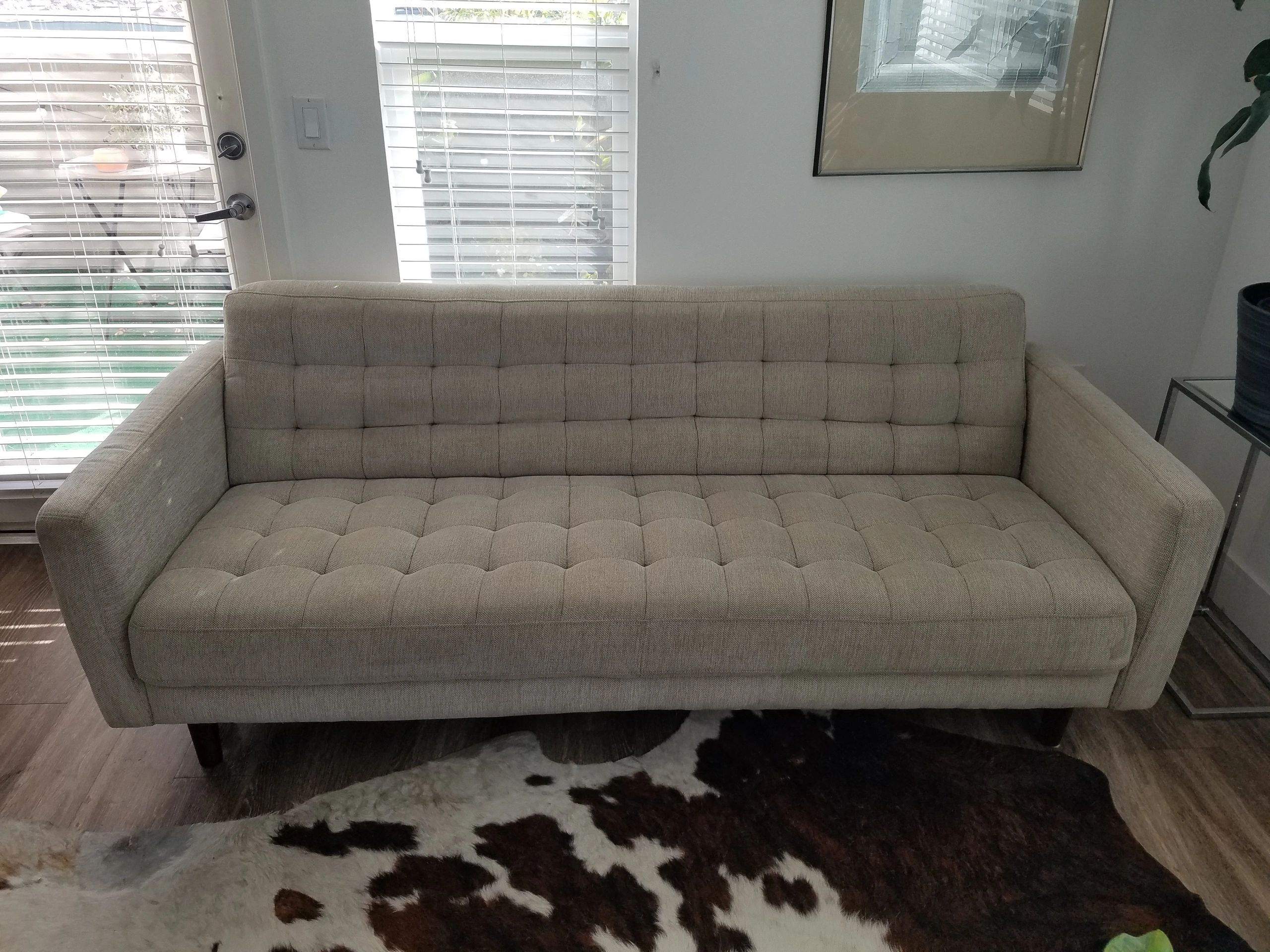 Living room interior carpet